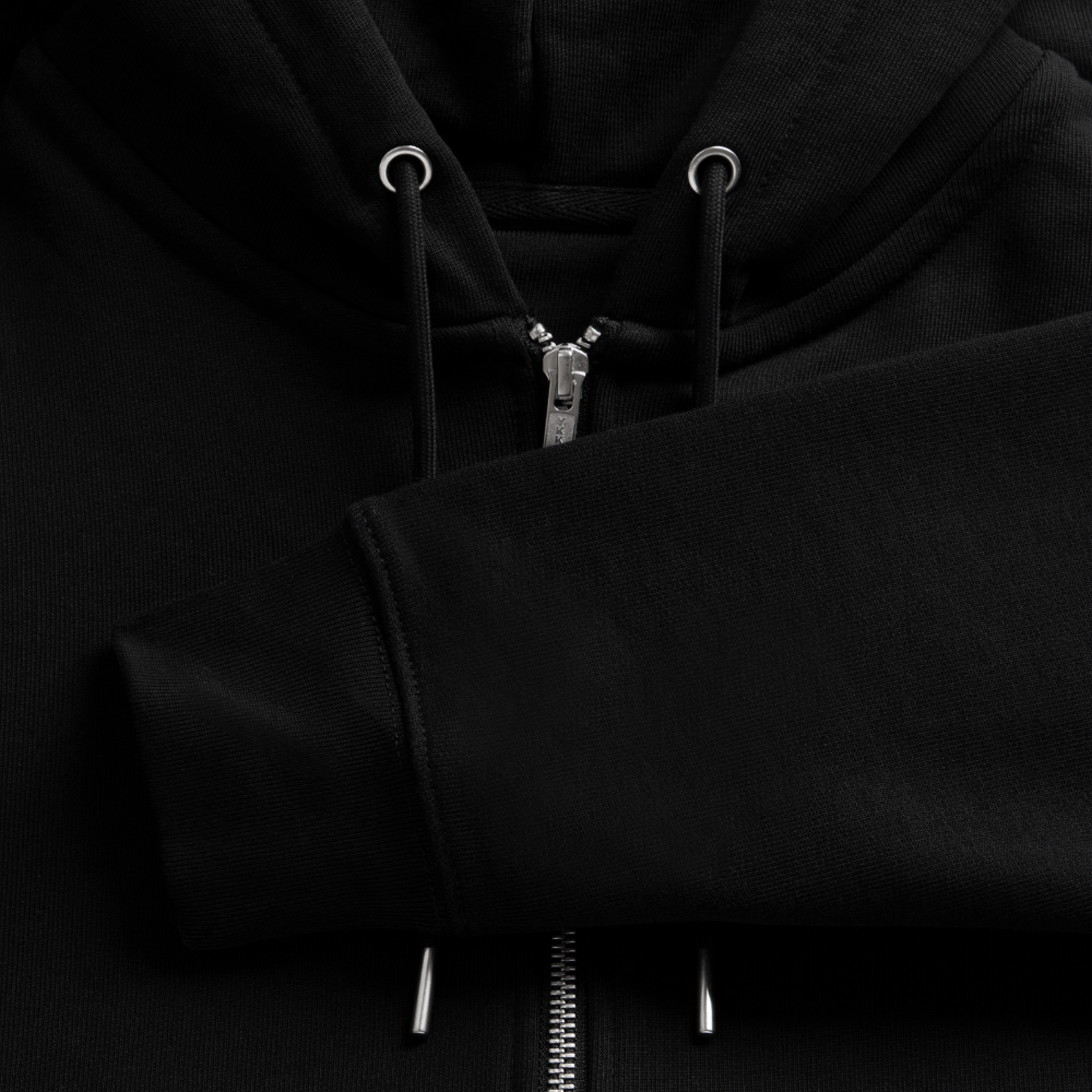 Sniffer DOGTRAINING Hoodie-Jacket „#TRUSTTHEINSTINCTS“ UNISEX edition - Schwarz