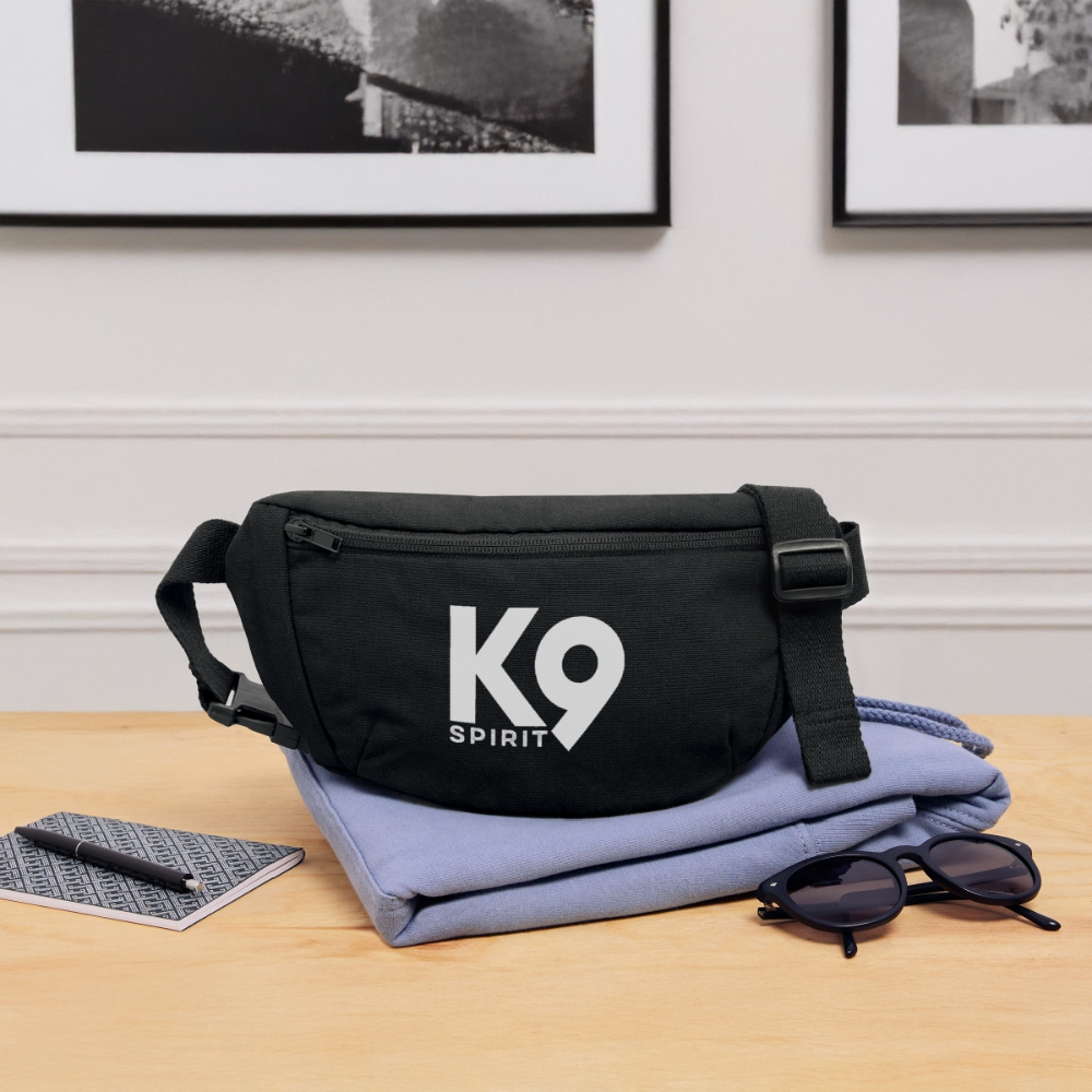 K9 RECYCLED Belt Bag "K9 SPIRIT" - Schwarz