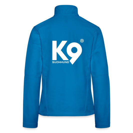 K9 Softshell-Jacke „K9 Suchhund“ WOMEN edition - Lichtblau