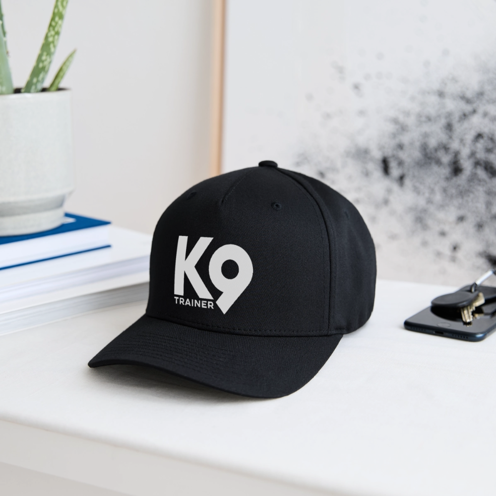 K9 TRAINER Perfect-Fit Cap „K9 TRAINER“ UNISEX edition - Schwarz
