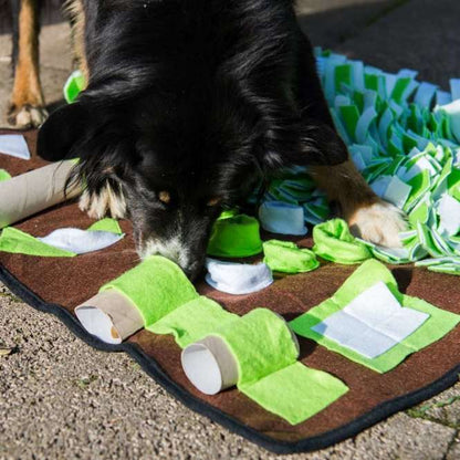 Sniffer DOGTRAINING „Intelligenzschnüffelmatte für artgerechte Auslastung" der Schnüffelspaß von PROCYON