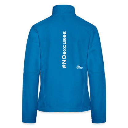 Sniffer DOGHANDLER Outdoor-Softshelljacke "#NOexcuses" WOMEN edition - Lichtblau