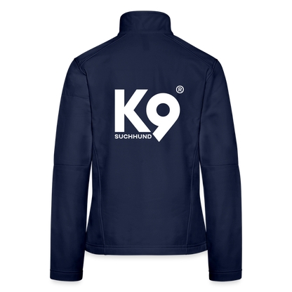 K9 Softshell-Jacke „K9 Suchhund“ WOMEN edition - Navy