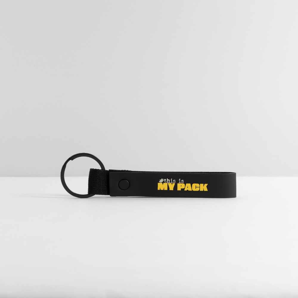 MyPack Style-Keychain "#this is MY PACK" - Schwarz