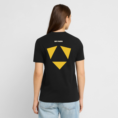 MyPack Organic-Shirt "#this is MY PACK" UNISEX edition - Schwarz