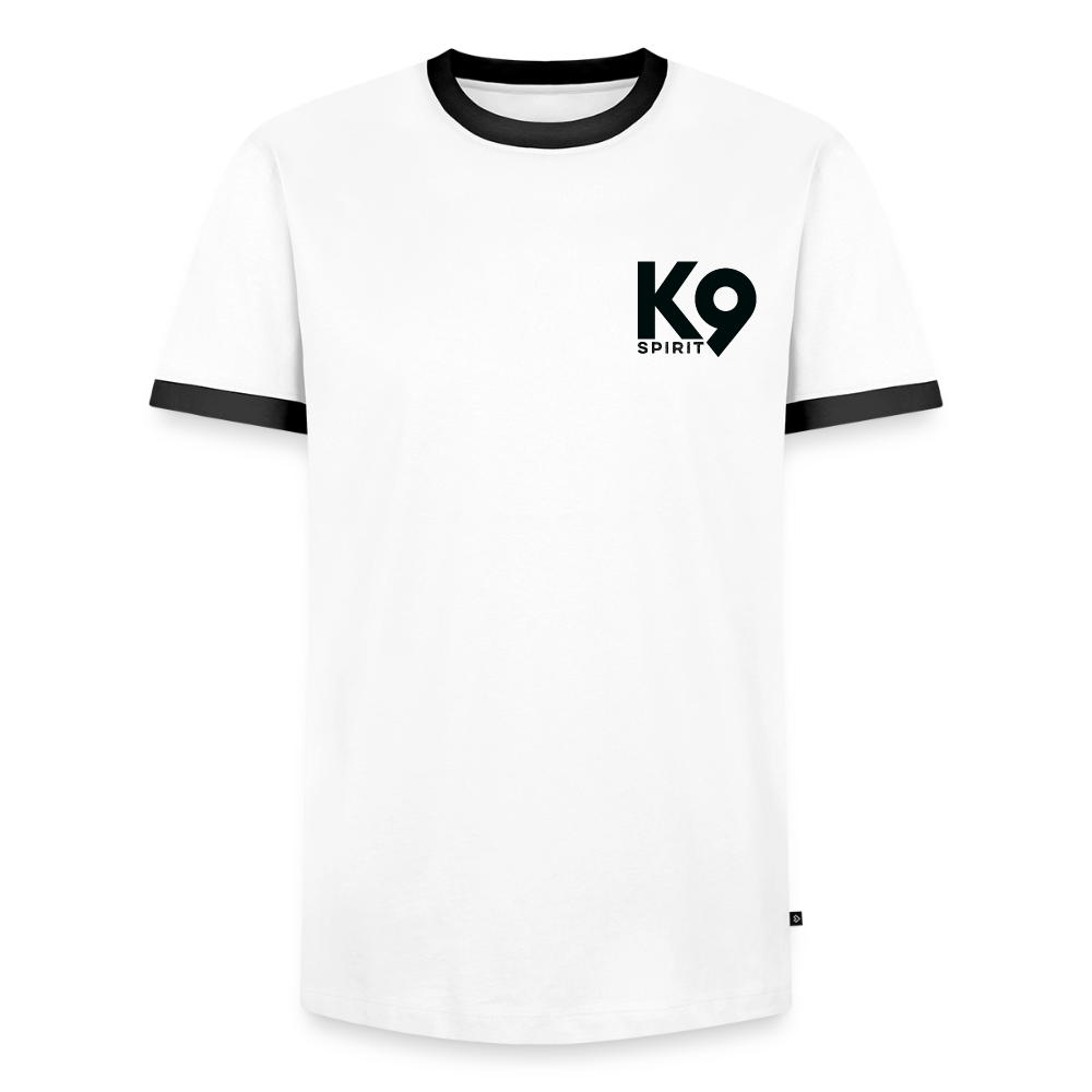 K9 GERMANY Retro-Shirt „K9 SPIRIT“ MEN fan–edition - Weiß/Schwarz