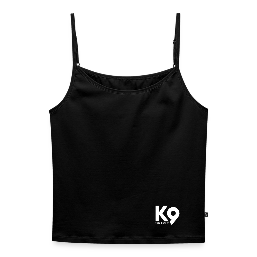 Frauen Spaghetti Tank Top - Schwarz