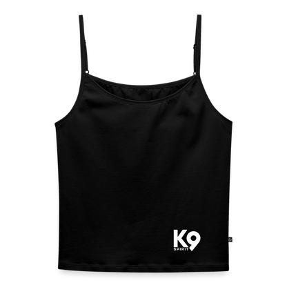 Frauen Spaghetti Tank Top - Schwarz