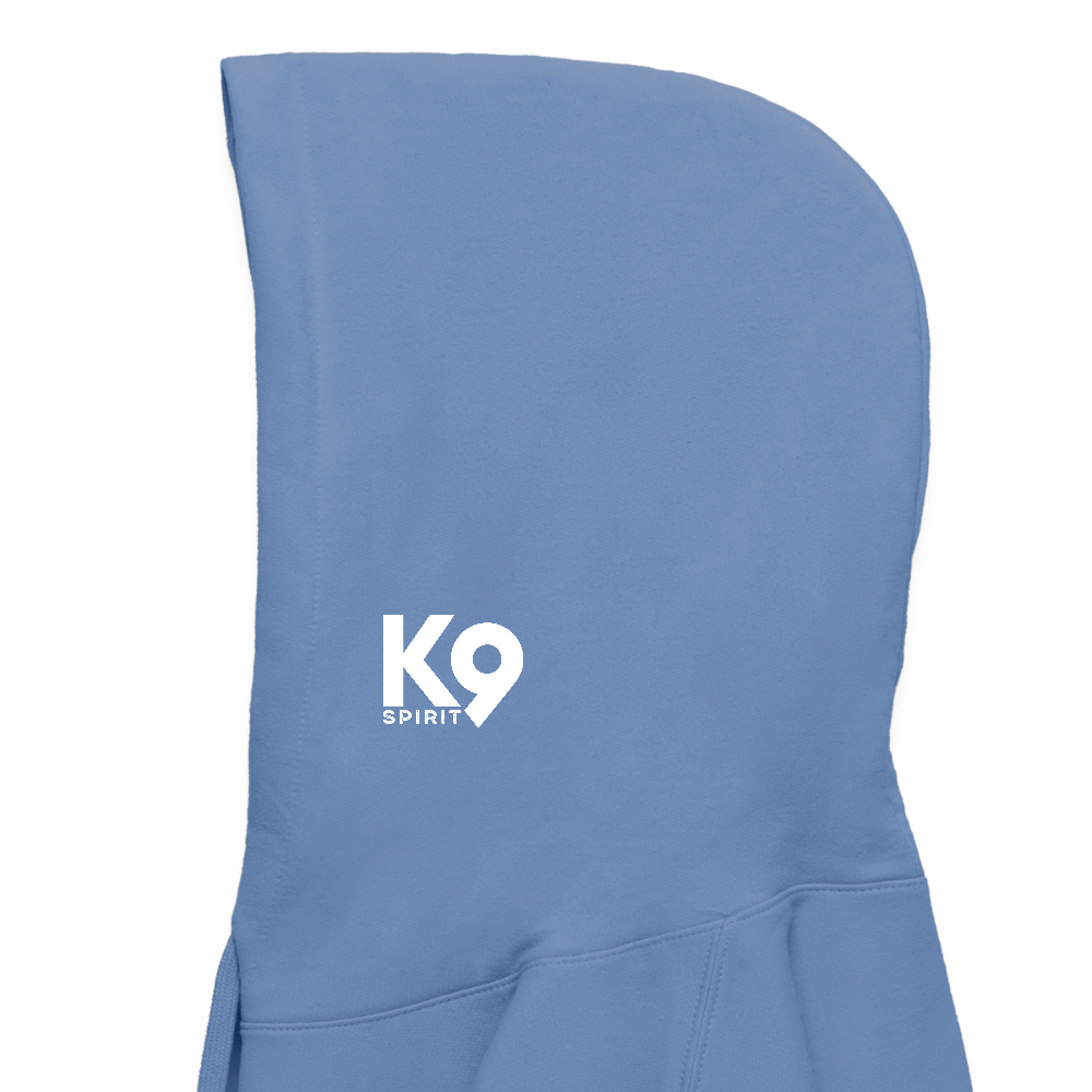 K9 Cozy-Hoodie "on a MISSION TOGETHER" - Carolina Blue