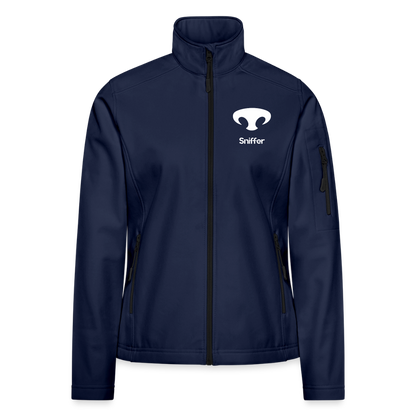Sniffer DOGHANDLER Outdoor-Softshelljacke "#NOexcuses" WOMEN edition - Navy