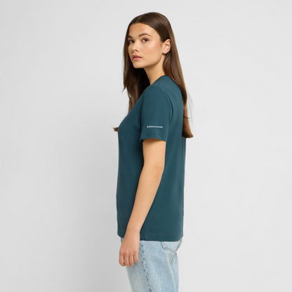 Sniffer Organic-Shirt "#NOexcuses" UNISEX edition - Dunkles Petrol