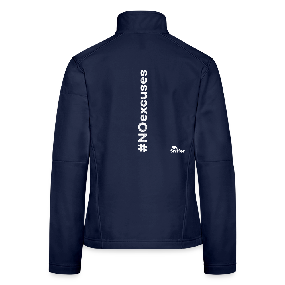 Sniffer DOGHANDLER Outdoor-Softshelljacke "#NOexcuses" WOMEN edition - Navy
