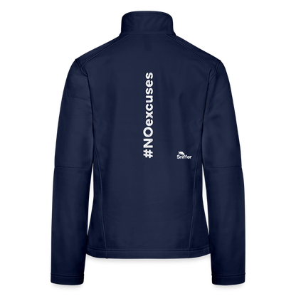 Sniffer DOGHANDLER Outdoor-Softshelljacke "#NOexcuses" WOMEN edition - Navy