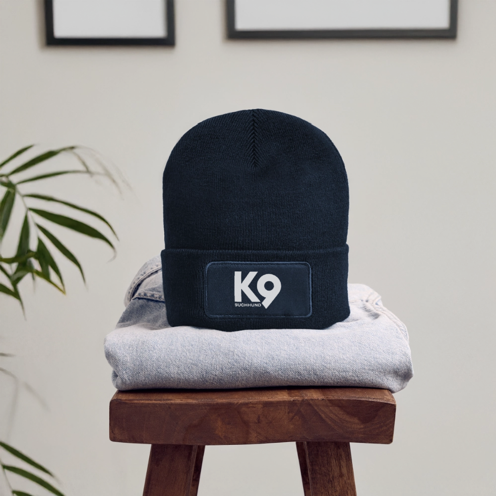 K9 Cozy-Beanie "Suchhund" - French Navy