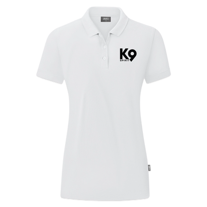 K9 ORGANIC Polo-Shirt "K9 SPIRIT" WOMEN edition - Weiß