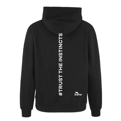 Sniffer DOGHANDLER Craft-Hoodie "TRUST THE INSTINCTS" WOMEN edition - Schwarz