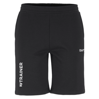 K9 TRAINER PREMIUM Sweatshorts “K9 TRAINER“ UNISEX edition - Schwarz