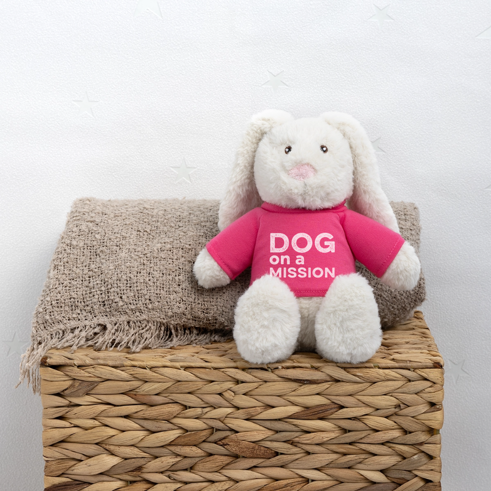 MiniFeet® RecycelHase® Creme - Pink