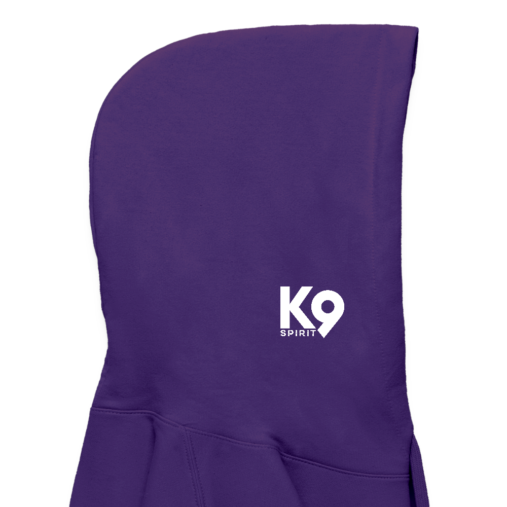K9 Cozy-Hoodie "on a MISSION TOGETHER" - Lila