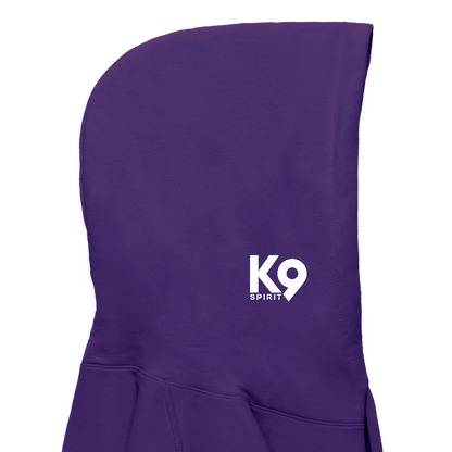 K9 Cozy-Hoodie "on a MISSION TOGETHER" - Lila