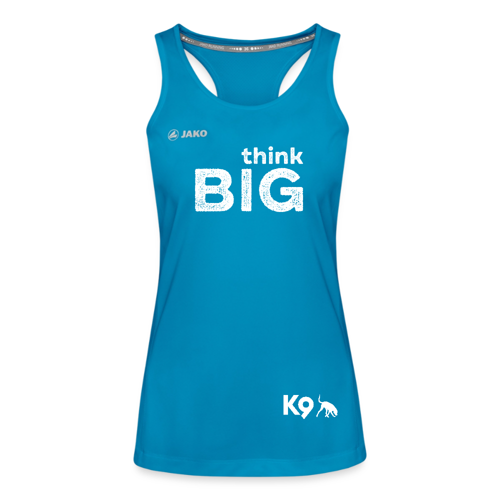 K9 Tanktop „think BIG“ WOMEN edition - Saphirblau