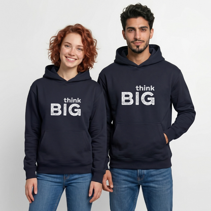 K9 Suchhund Organic-Hoodie „Think BIG“ UNISEX edition - Navy