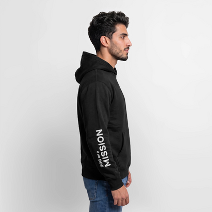 K9 Suchhund Organic-Hoodie „Think BIG“ UNISEX edition - Schwarz