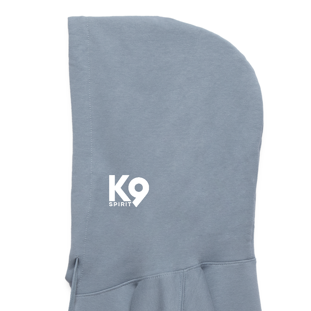 K9 Cozy-Hoodie "on a MISSION TOGETHER" - Blau