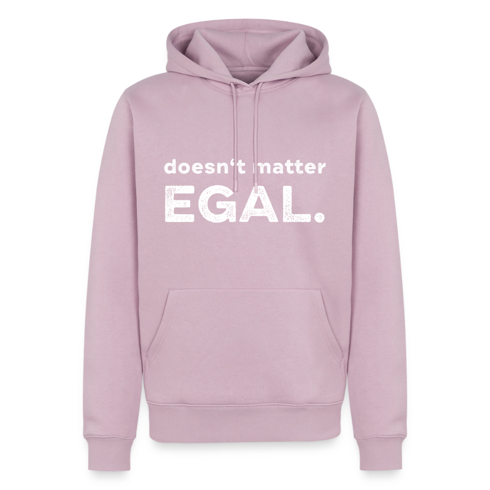 K9 Premium-Hoodie „ EGAL. doesn‘t matter.“ MEN edition - Altrosa