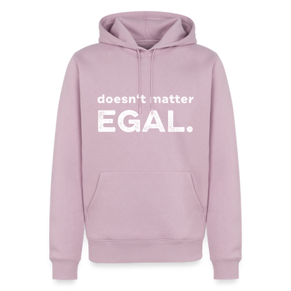 K9 Premium-Hoodie „ EGAL. doesn‘t matter.“ MEN edition - Altrosa