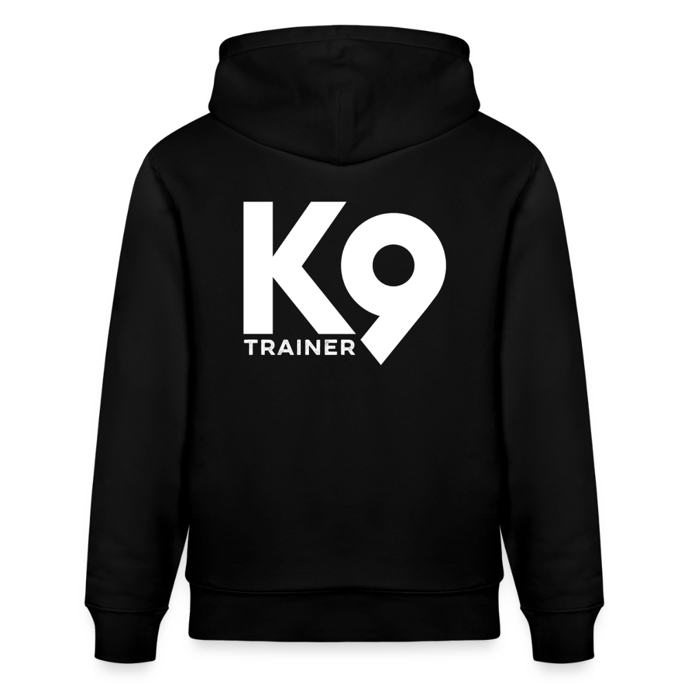 K9 TRAINER Organic-Hoodie UNISEX edition - Schwarz