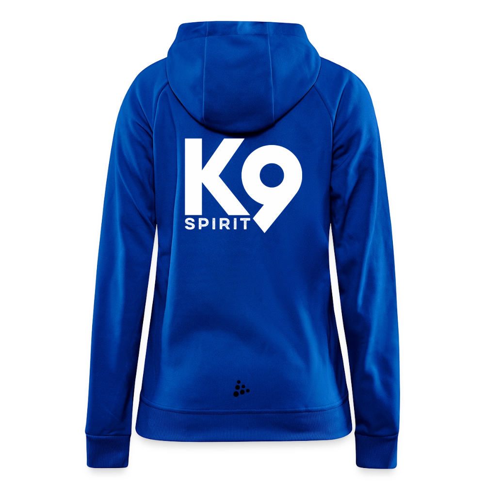 K9 Craft-Hoodyjacket "DOG on a MISSION" - Royalblau