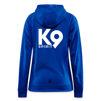 K9 Craft-Hoodyjacket "DOG on a MISSION" - Royalblau