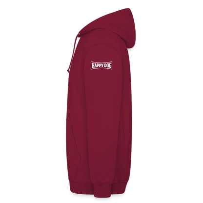 K9 Casual-Hoodie "Suchhund" - Bordeaux