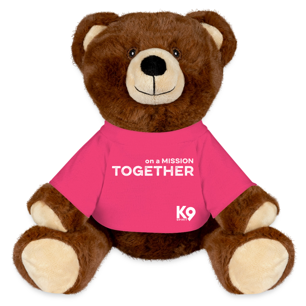 K9 Motivation-Bear "on a MISSION TOGETHER" - Pink