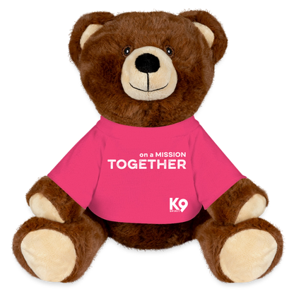 K9 Motivation-Bear "on a MISSION TOGETHER" - Pink