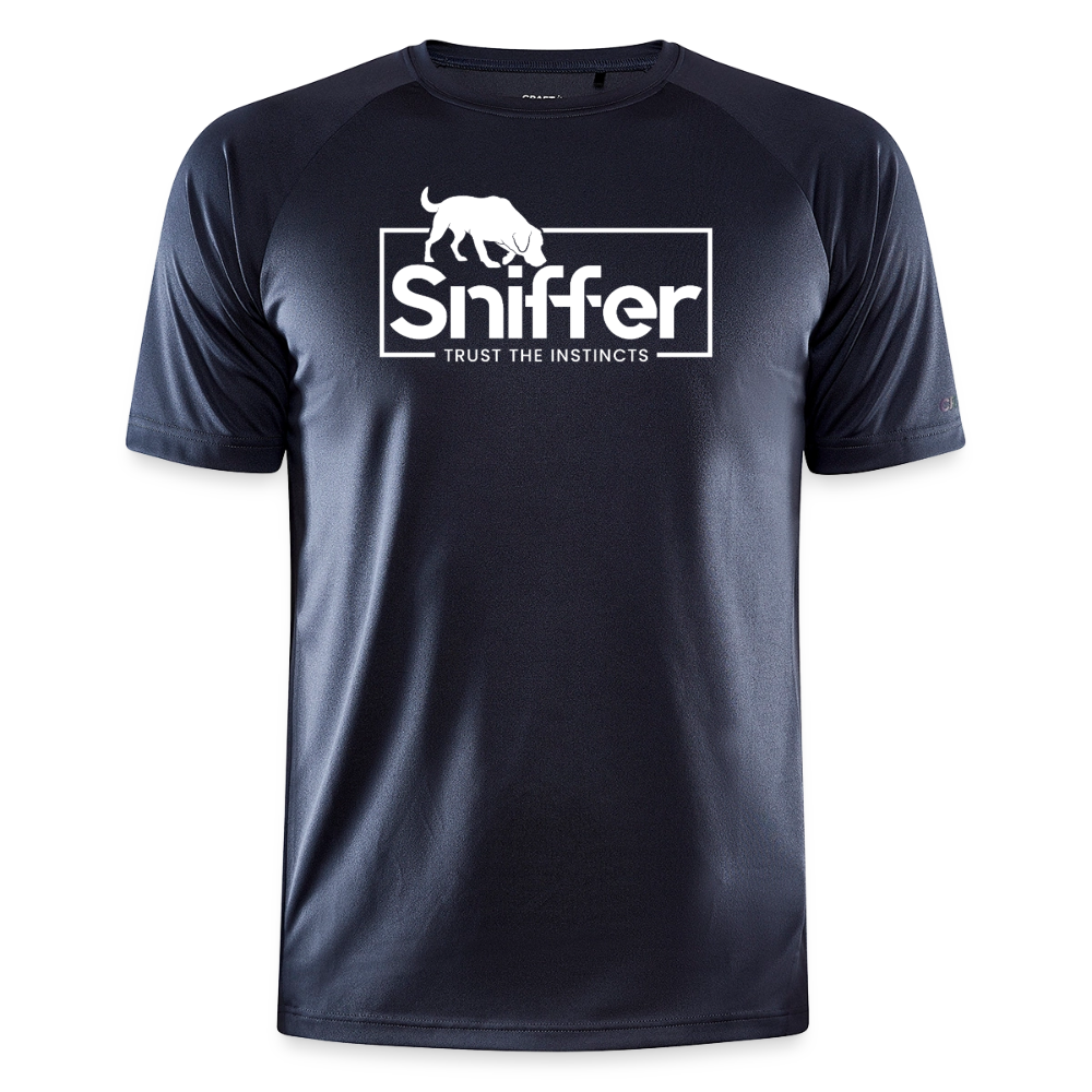 Sniffer Trainings-Shirt "BORN TO TRACK" UNISEX edition - Asphalt