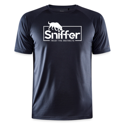 Sniffer Trainings-Shirt "BORN TO TRACK" UNISEX edition - Asphalt