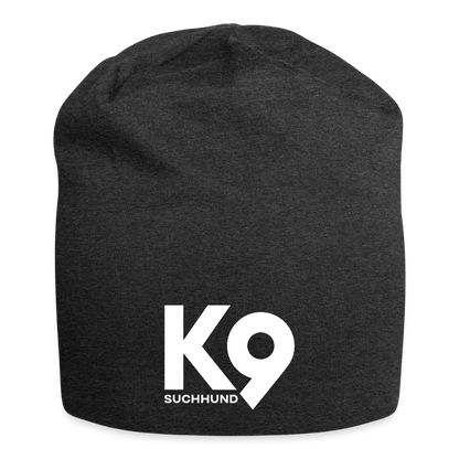 K9 Jersey-Beanie "Suchhund" - Anthrazit