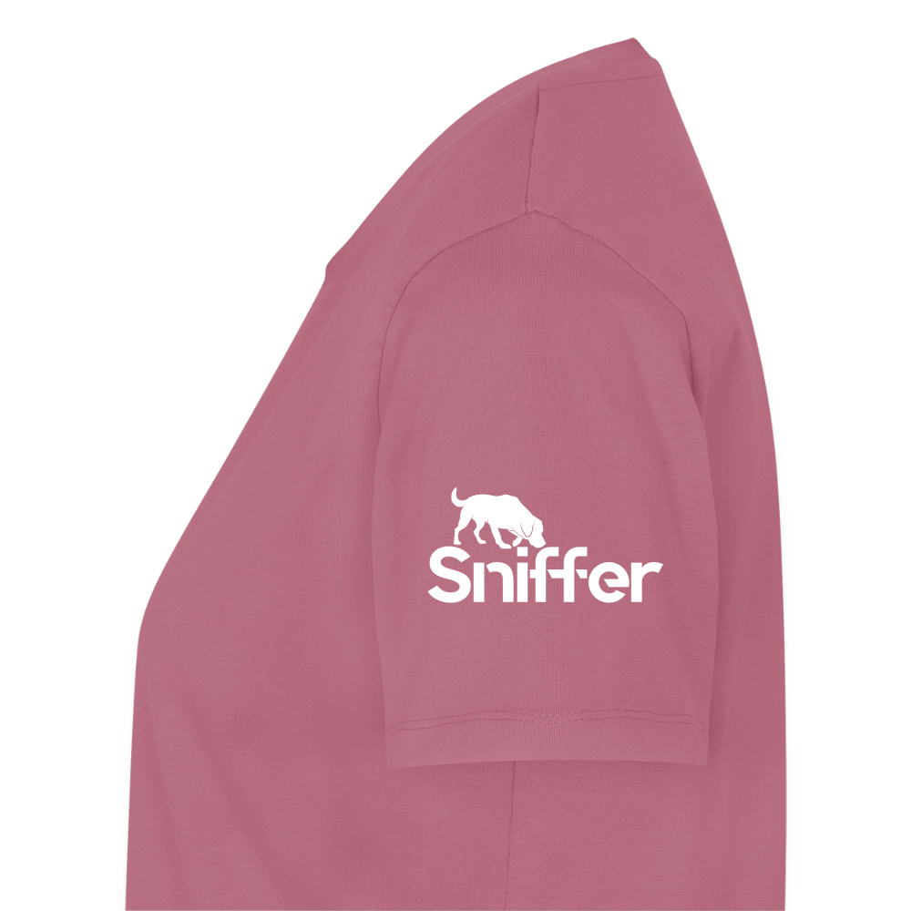 Sniffer Premium-Shirt „BORN to Track“ WOMEN edition - Mauve