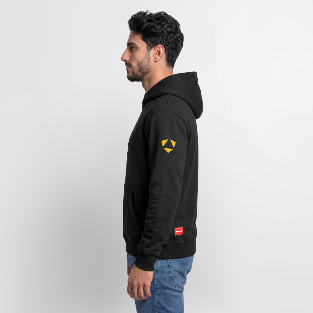 MyPack Casual-Hoodie "KNOW LESS. TRUST MORE. LEAD BETTER." UNISEX edition - Schwarz