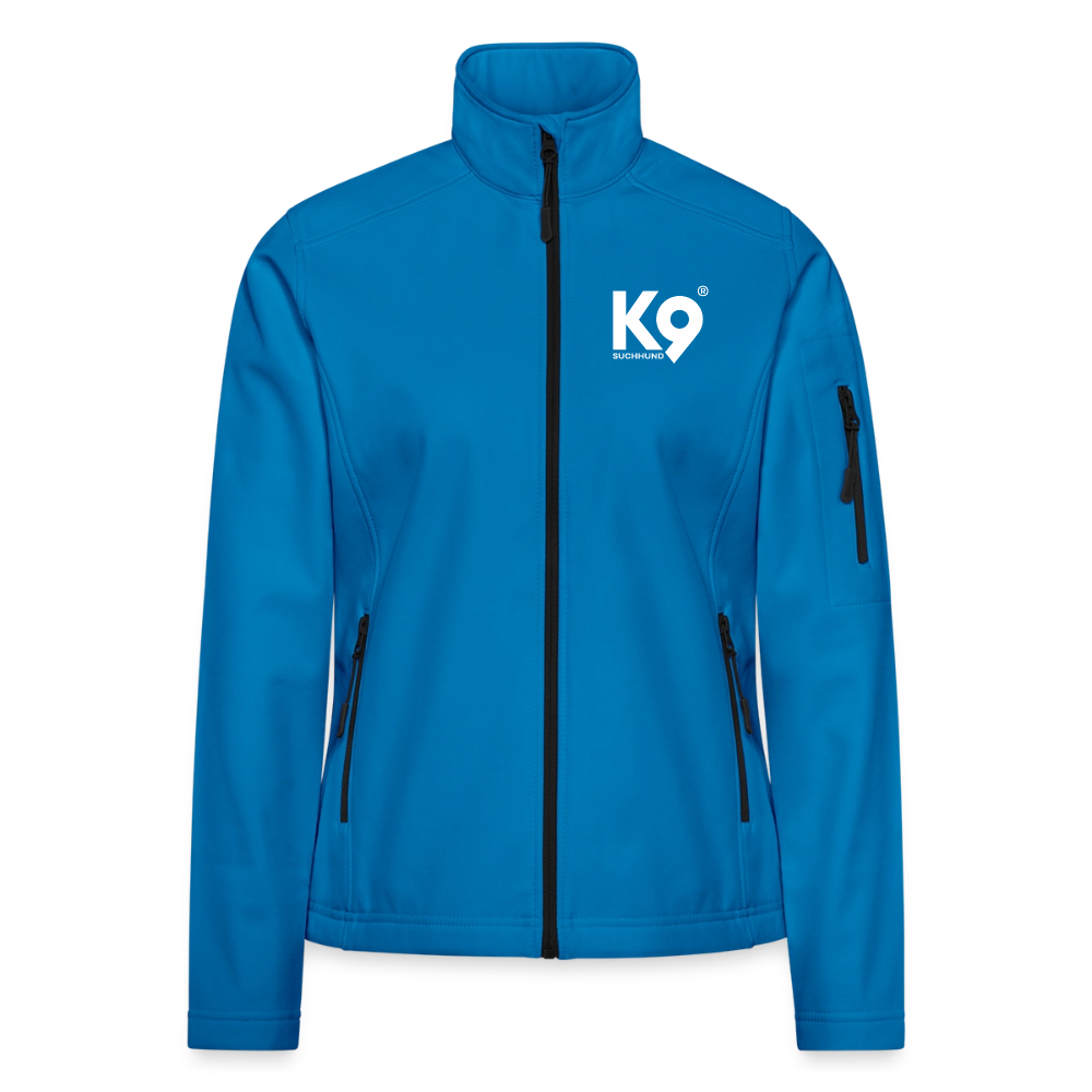 K9 Softshell-Jacke „K9 Suchhund“ WOMEN edition - Lichtblau