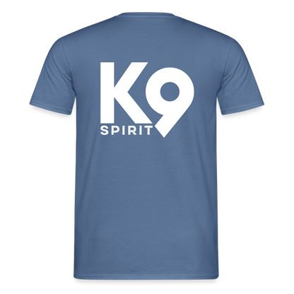 K9 Style-Shirt "think BIG" MEN edition - Taubenblau 
