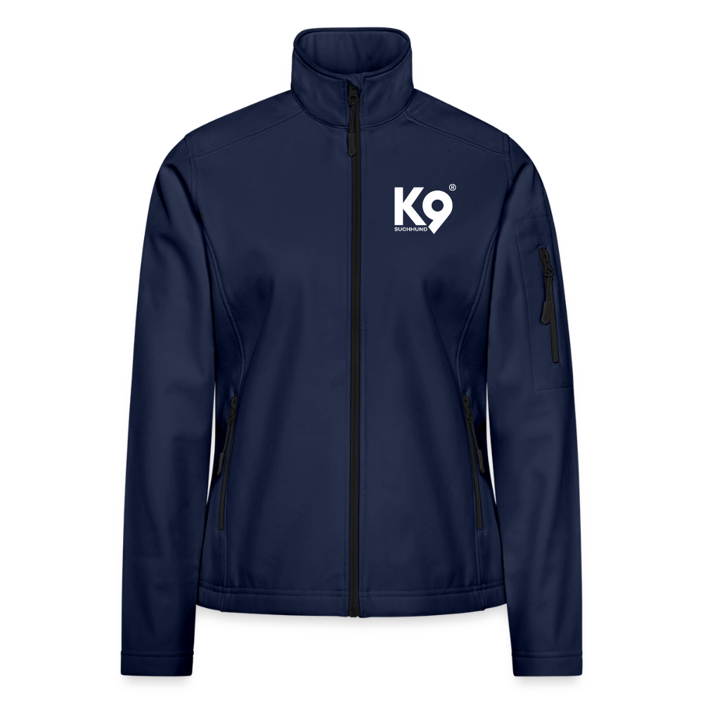 K9 Softshell-Jacke „K9 Suchhund“ WOMEN edition - Navy