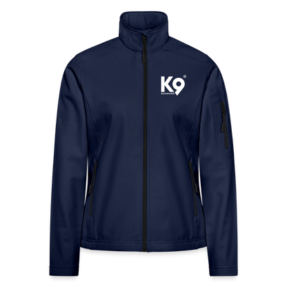 K9 Softshell-Jacke „K9 Suchhund“ WOMEN edition - Navy