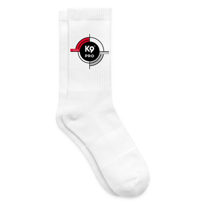 K9  PRO Crew-Socks "K9 PRO" UNISEX edition - Weiß
