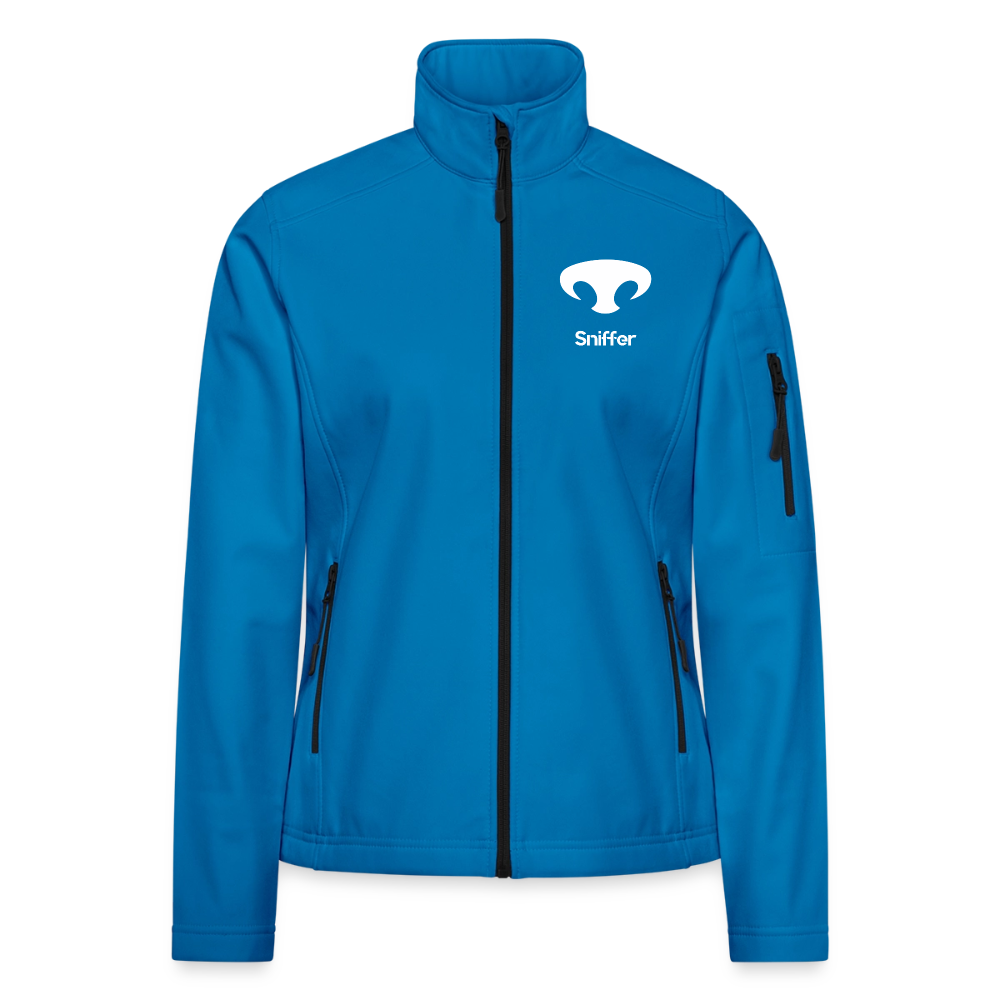 Sniffer DOGHANDLER Outdoor-Softshelljacke "#NOexcuses" WOMEN edition - Lichtblau