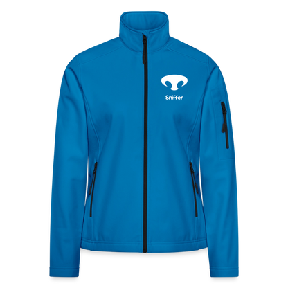 Sniffer DOGHANDLER Outdoor-Softshelljacke "#NOexcuses" WOMEN edition - Lichtblau
