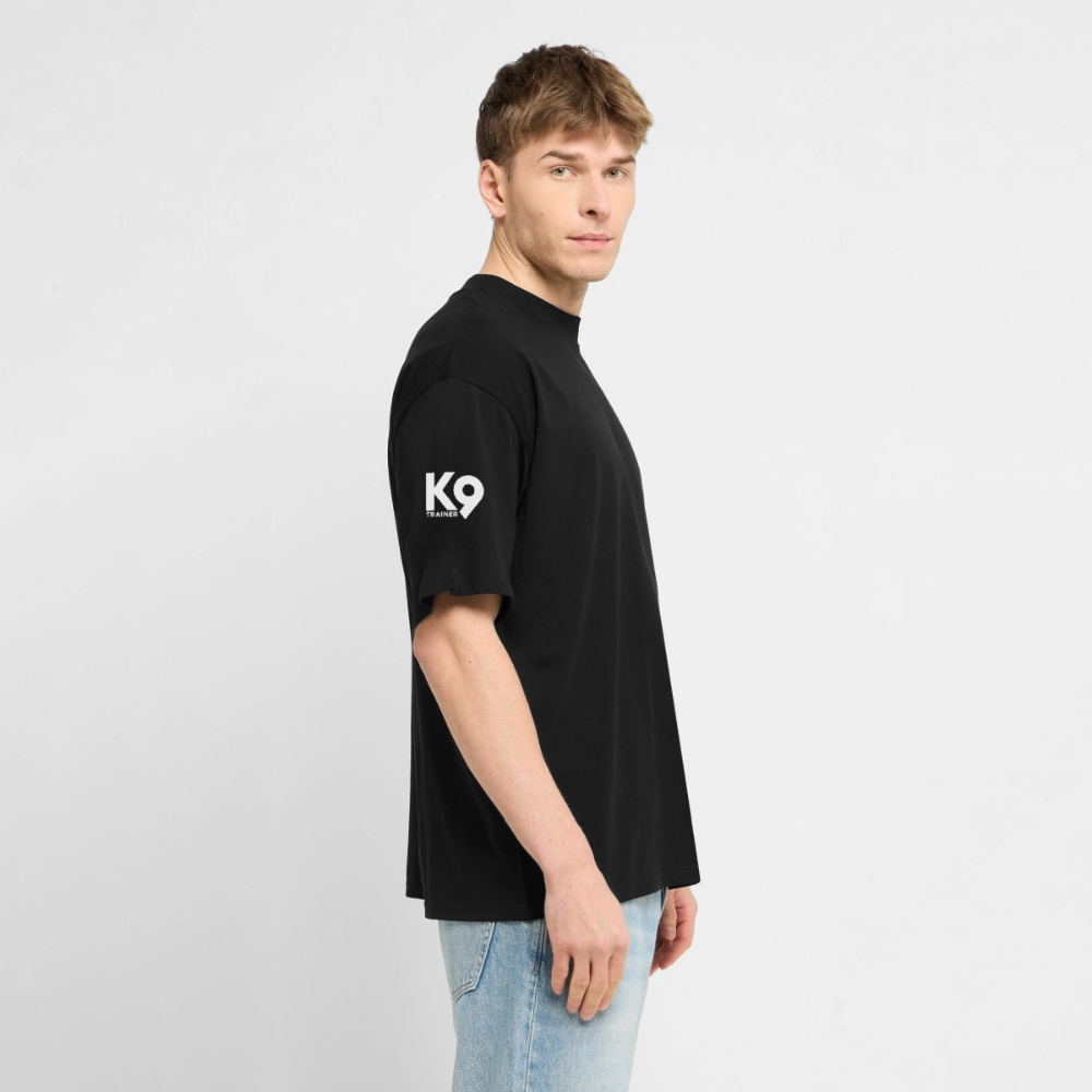 K9 TRAINER Organic-Shirt MEN edition - Schwarz