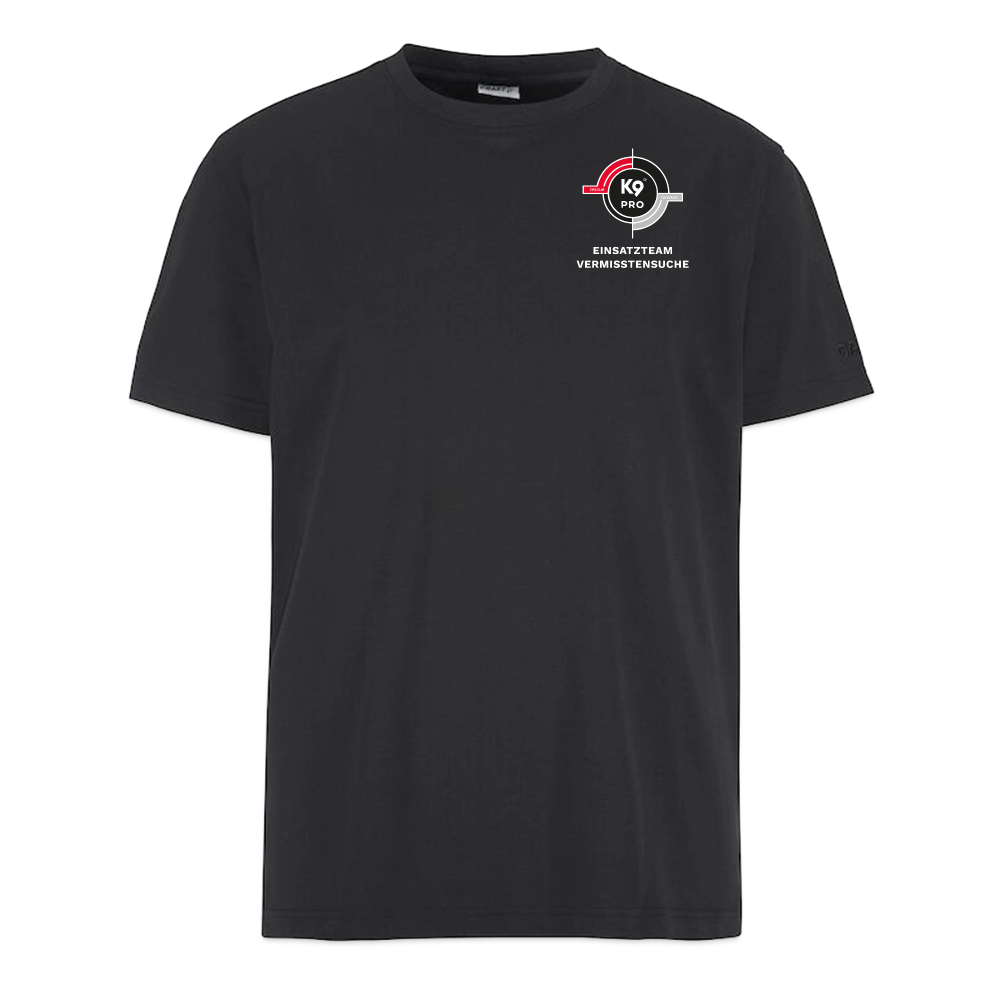 K9 PRO PREMIUM Craft-Shirt "K9 PRO Vermisstensuche" MEN edition - Schwarz